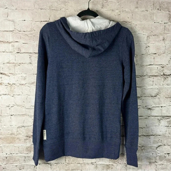 NWT ROOTS Women's XS Sandylake Full Zip Hoodie Ink Blue Sweater Hoody New Hood - Picture 11 of 12